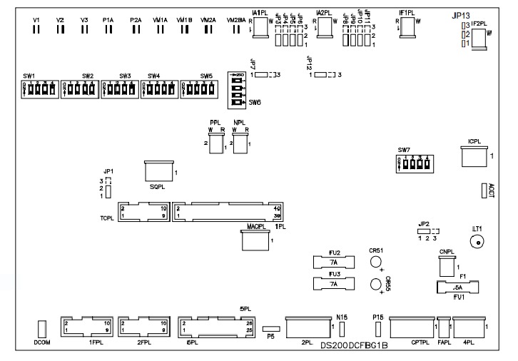 First Page Image of DS200DCFBG1 Layout Diagram.pdf